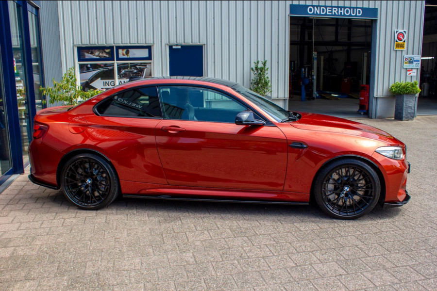 BMW M2 DCT Competition | Prijs rijklaar incl. 12 mnd garantie | Navi Adaptive Led 19"Lmv Cruise Pdc Camera Leder Stoelverw