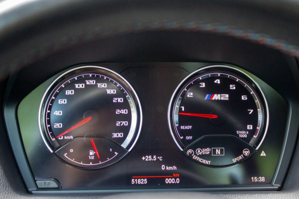 BMW M2 DCT Competition | Prijs rijklaar incl. 12 mnd garantie | Navi Adaptive Led 19"Lmv Cruise Pdc Camera Leder Stoelverw