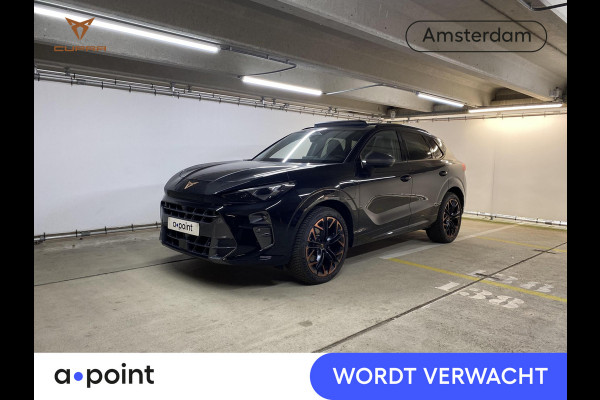 CUPRA Terramar 1.5 TSI e-Hybrid VZ Performance 272 pk Automaat (DSG) | Navigatie | Panoramadak | Parkeersensoren (Park assist) | Rondomzicht camera | Matrix LED koplampen | Lederen bekleding | Elektr. voorstoelen met geheugen |