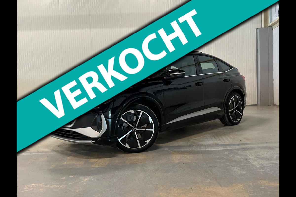 Audi Q4 Sportback e-tron 40 Advanced edition 77 kWh | S-LINE | PANO | CAMERA | HUD Audi Q4 Sportback e-tron 40 Advanced edition 77 kWh | S-LINE | PANO | CAMERA | HUD