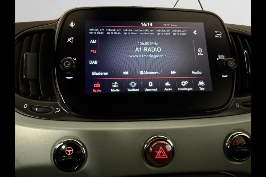 Fiat 500 1.0 Hybrid Cruise control l Navigatie l AppleCarPlay/AndroidAuto