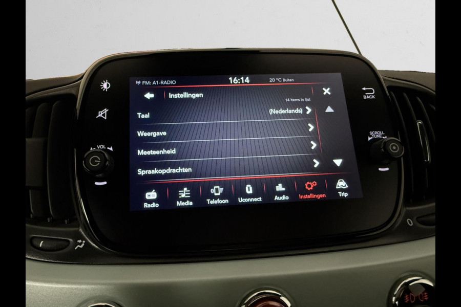 Fiat 500 1.0 Hybrid Cruise control l Navigatie l AppleCarPlay/AndroidAuto