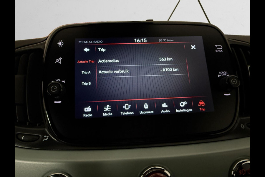 Fiat 500 1.0 Hybrid Cruise control l Navigatie l AppleCarPlay/AndroidAuto