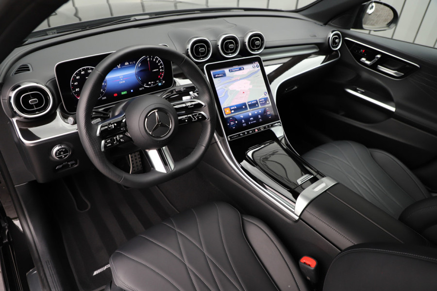 Mercedes-Benz C-Klasse 300e AMG | 313PK | Keyles-go | Memory | Digital-light | Sfeerverlichting | Distronic | Stoelverw. | Stuurwielverw. | Standkachel Mercedes-Benz C-Klasse 300e AMG | 313PK | Keyles-go | Memory | Digital-light | Sfeerverlichting | Distronic | Stoelverw. | Stuurwielverw. | Standkachel