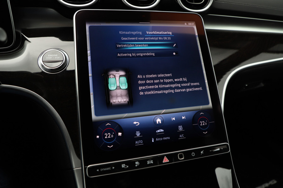 Mercedes-Benz C-Klasse 300e AMG | 313PK | Keyles-go | Memory | Digital-light | Sfeerverlichting | Distronic | Stoelverw. | Stuurwielverw. | Standkachel Mercedes-Benz C-Klasse 300e AMG | 313PK | Keyles-go | Memory | Digital-light | Sfeerverlichting | Distronic | Stoelverw. | Stuurwielverw. | Standkachel