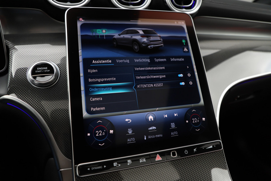 Mercedes-Benz GLC 300e AMG 4-Matic | 313PK | Achterasbesturing | Luchtvering | Head-up | Pano | Keyles-go | Sfeerverlichting | Distronic | Burmest Mercedes-Benz GLC 300e AMG 4-Matic | 313PK | Achterasbesturing | Luchtvering | Head-up | Pano | Keyles-go | Sfeerverlichting | Distronic | Burmest