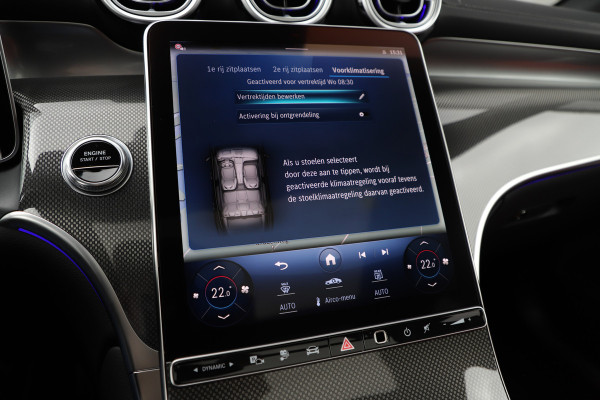 Mercedes-Benz GLC 300e AMG 4-Matic | 313PK | Achterasbesturing | Luchtvering | Head-up | Pano | Keyles-go | Sfeerverlichting | Distronic | Burmest Mercedes-Benz GLC 300e AMG 4-Matic | 313PK | Achterasbesturing | Luchtvering | Head-up | Pano | Keyles-go | Sfeerverlichting | Distronic | Burmest