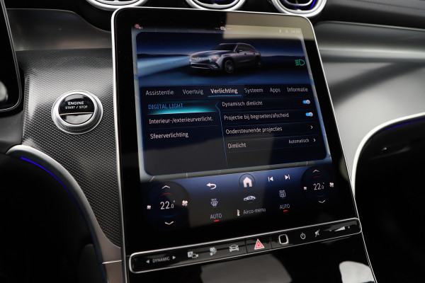 Mercedes-Benz GLC 300e AMG 4-Matic | 313PK | Achterasbesturing | Luchtvering | Head-up | Massage | Keyles-go | Pano | Burmester | ACC | Digital-li Mercedes-Benz GLC 300e AMG 4-Matic | 313PK | Achterasbesturing | Luchtvering | Head-up | Massage | Keyles-go | Pano | Burmester | ACC | Digital-li