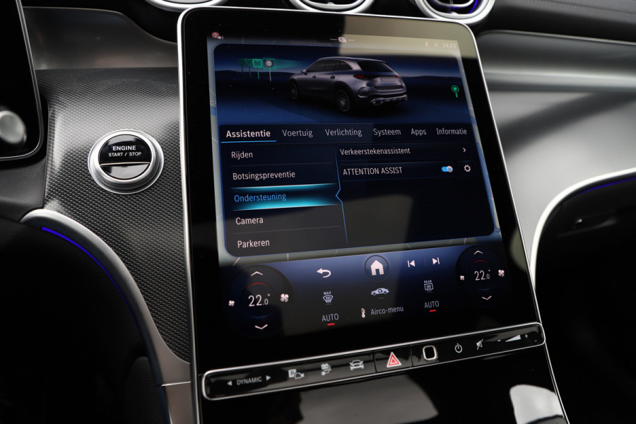 Mercedes-Benz GLC 300e AMG 4-Matic | 313PK | Achterasbesturing | Luchtvering | Head-up | Massage | Keyles-go | Pano | Burmester | ACC | Digital-li Mercedes-Benz GLC 300e AMG 4-Matic | 313PK | Achterasbesturing | Luchtvering | Head-up | Massage | Keyles-go | Pano | Burmester | ACC | Digital-li