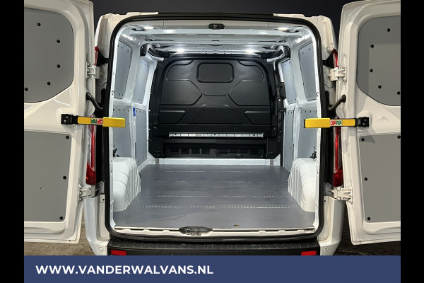 Ford Transit Custom 2.0 TDCI L2H1 Euro6 Airco | Navigatie | Camera | LED | Cruisecontrol | Verwarmde voorruit 2800kg trekvermogen, Stoelverwarming, Parkeersensoren, Bijrijdersbank