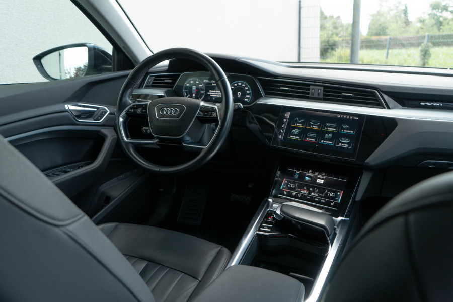 Audi e-tron 50 Quattro / Standkachel/ Luchtvering/ Adaptive Cruise Control/ Trekhaak/ Panoramadak/ 230kW (313PK)
