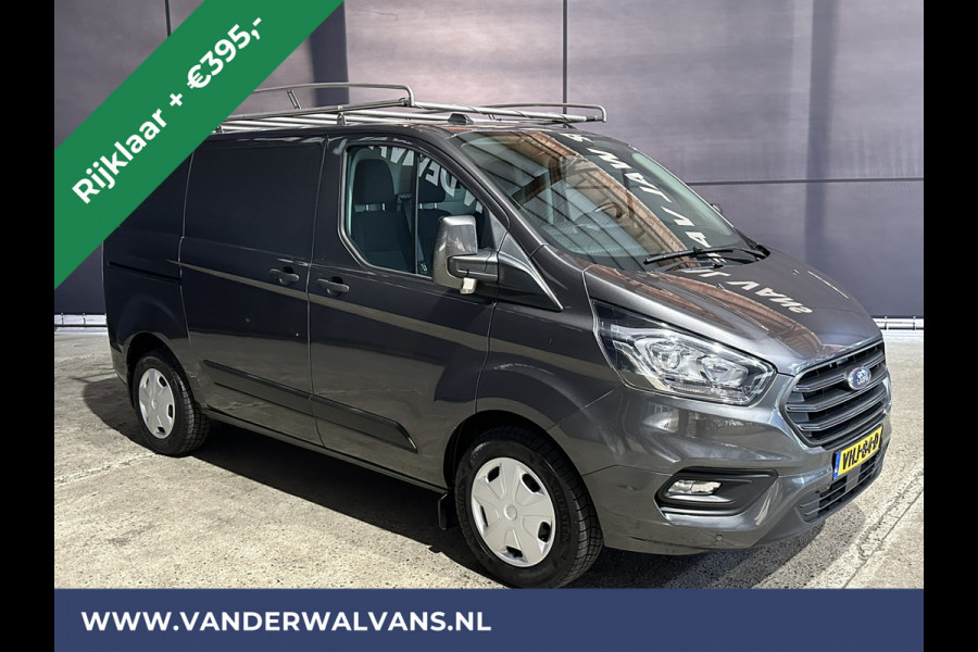 Ford Transit Custom 2.0 TDCI L1H1 Euro6 *Rijklaar Direct Rijden* Airco | Trekhaak | Imperiaal | Cruisecontrol | Parkeersensoren | Bijrijdersbank LED