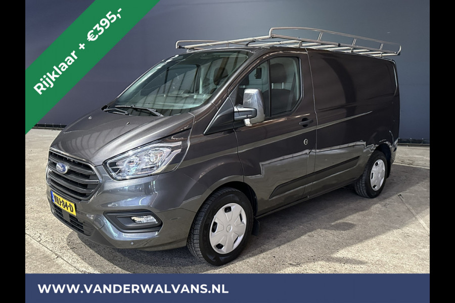 Ford Transit Custom 2.0 TDCI L1H1 Euro6 *Rijklaar Direct Rijden* Airco | Trekhaak | Imperiaal | Cruisecontrol | Parkeersensoren | Bijrijdersbank LED