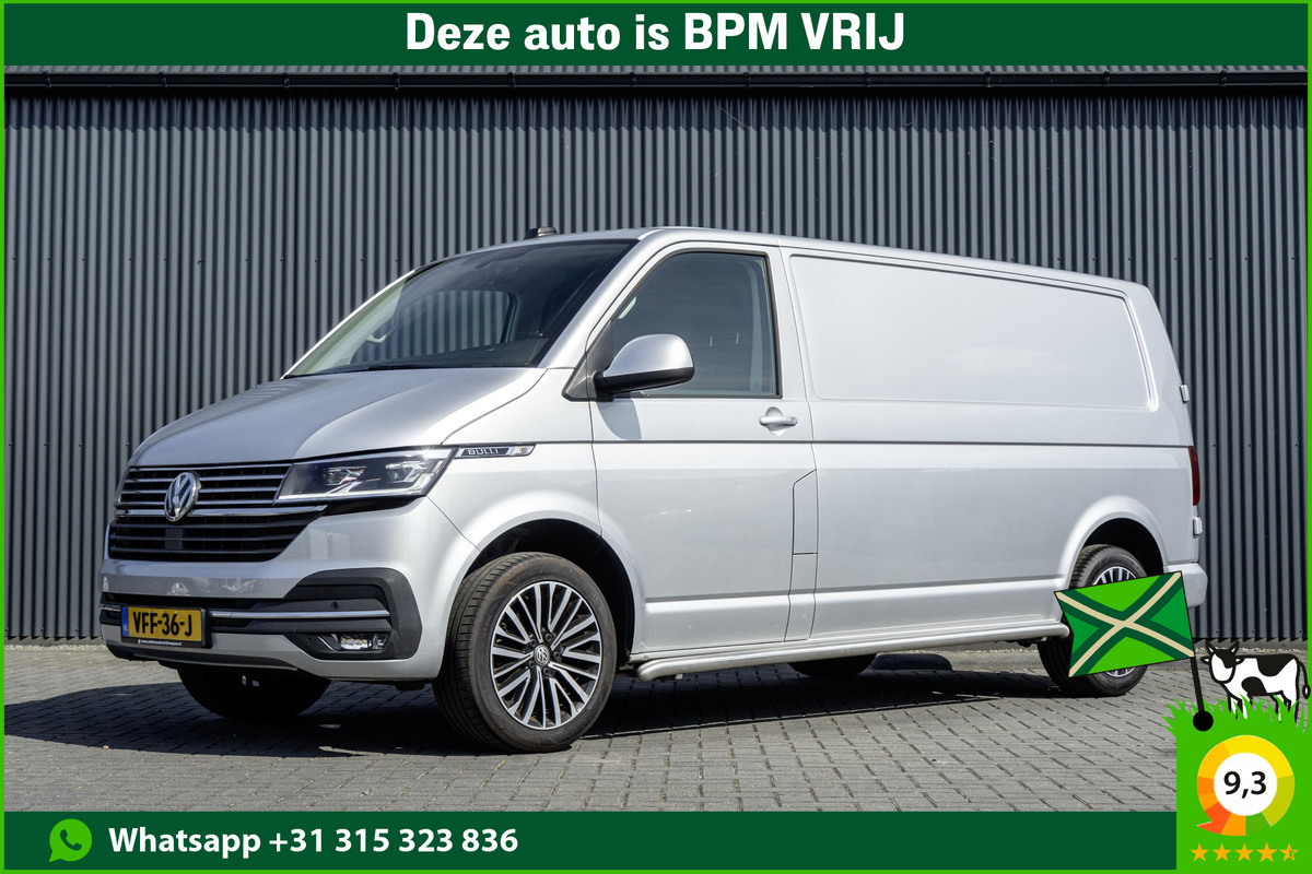 Volkswagen Transporter T6.1 2.0 TDI L2H1 Bulli | Automaat | 150 PK | Digitaal dashboard | LED | Adaptive Cruise | Camera | Carplay | Airco | PDC Volkswagen Transporter T6.1 2.0 TDI L2H1 Bulli | Automaat | 150 PK | Digitaal dashboard | LED | Adaptive Cruise | Camera | Carplay | Airco | PDC