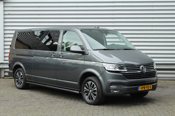 Volkswagen Transporter 2.0 TDI 150pk L2H1 28 Bulli AUTOMAAT NL-Auto NAP Airco Cruise Navi Camera LMV Leder Trekhaak 2500kg