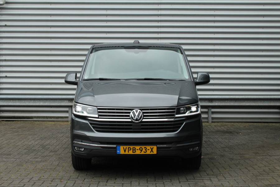 Volkswagen Transporter 2.0 TDI 150pk L2H1 28 Bulli AUTOMAAT NL-Auto NAP Airco Cruise Navi Camera LMV Leder Trekhaak 2500kg