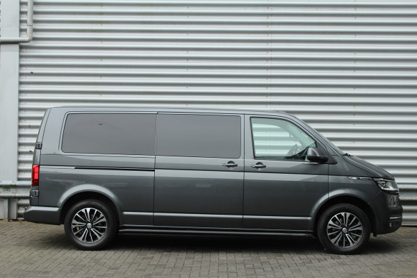 Volkswagen Transporter 2.0 TDI 150pk L2H1 28 Bulli AUTOMAAT NL-Auto NAP Airco Cruise Navi Camera LMV Leder Trekhaak 2500kg