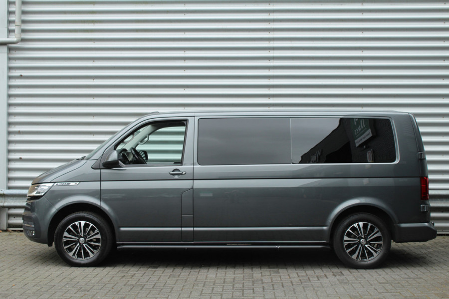 Volkswagen Transporter 2.0 TDI 150pk L2H1 28 Bulli AUTOMAAT NL-Auto NAP Airco Cruise Navi Camera LMV Leder Trekhaak 2500kg