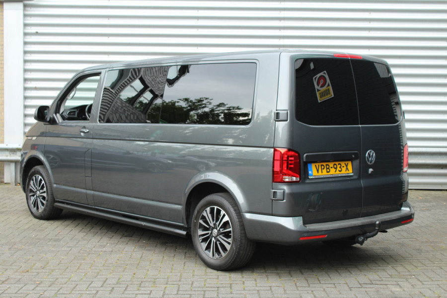 Volkswagen Transporter 2.0 TDI 150pk L2H1 28 Bulli AUTOMAAT NL-Auto NAP Airco Cruise Navi Camera LMV Leder Trekhaak 2500kg