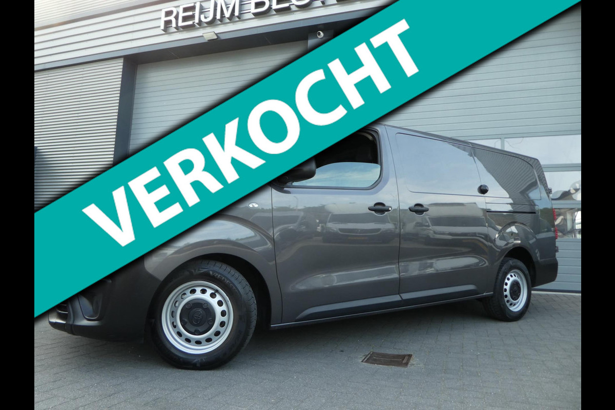 Toyota ProAce Worker 2.0 D-4D, 122pk, XL, L3, Camera, 2x schuifdeur, 3-Zits, PDC Toyota ProAce Worker 2.0 D-4D, 122pk, XL, L3, Camera, 2x schuifdeur, 3-Zits, PDC