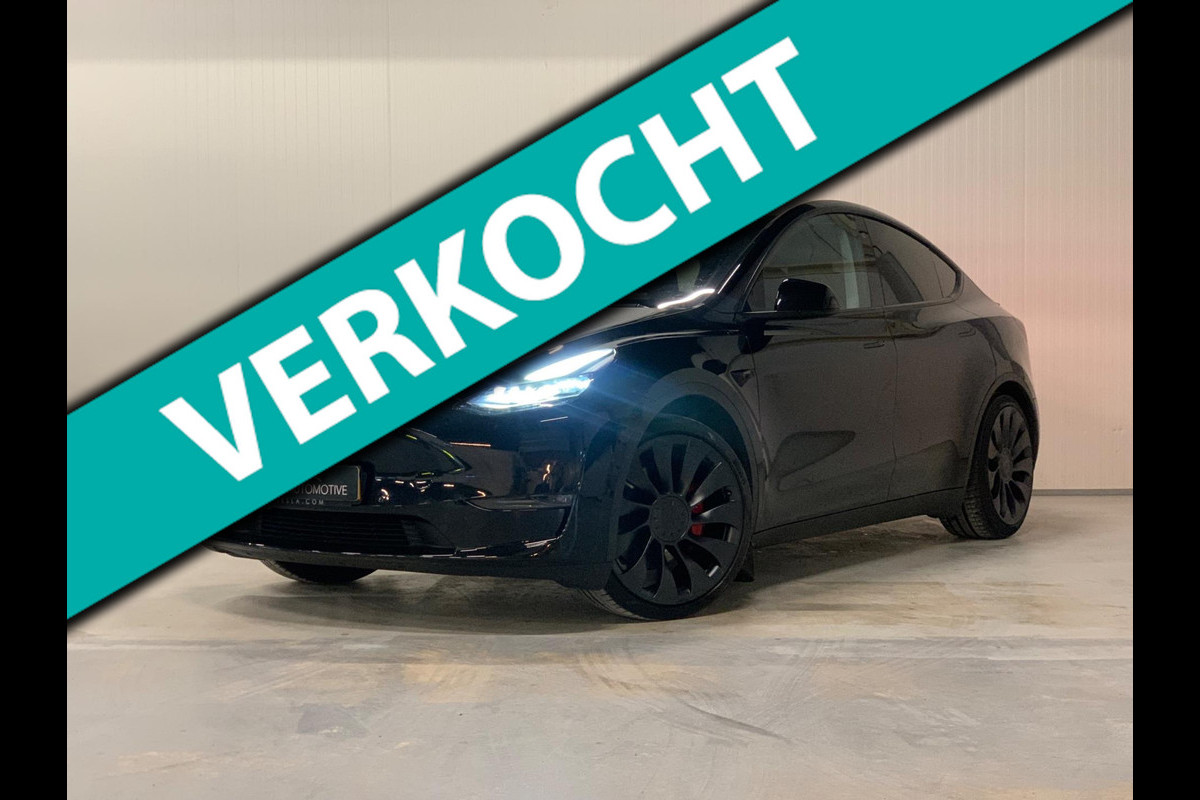 Tesla Model Y Performance AWD 75 kWh | EAP | TESLA GARANTIE | ZONNEDAK | BLACK EDITION Tesla Model Y Performance AWD 75 kWh | EAP | TESLA GARANTIE | ZONNEDAK | BLACK EDITION