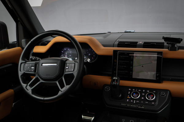 Land Rover Defender 110 P400e 110 X URBAN STOELVERWARMING & VERKOELING | ADAPTIVE | TREKHAAK | STUURVERWARMING | URBAN | SFEERVERLICHTING |