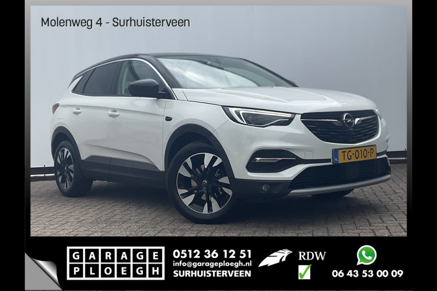 Opel Grandland X 1.2 Turbo Innovation Trekhaak Leder 360cam Stoelverw+Ventilatie Carplay Vol opties!
