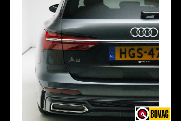 Audi A6 Avant 50 TFSI e quattro 300 PK 2X S-Line Advanced edition | 20" | Stoel- & achterbankverwarming Adaptive Cruise, Navigatie, Matrix Led, Daytona grijs metallic, Elec. achterklep, Afneembare trekhaak