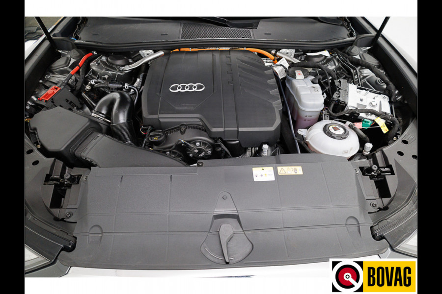 Audi A6 Avant 50 TFSI e quattro 300 PK 2X S-Line Advanced edition | 20" | Stoel- & achterbankverwarming Adaptive Cruise, Navigatie, Matrix Led, Daytona grijs metallic, Elec. achterklep, Afneembare trekhaak