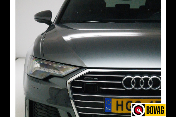 Audi A6 Avant 50 TFSI e quattro 300 PK 2X S-Line Advanced edition | 20" | Stoel- & achterbankverwarming Adaptive Cruise, Navigatie, Matrix Led, Daytona grijs metallic, Elec. achterklep, Afneembare trekhaak