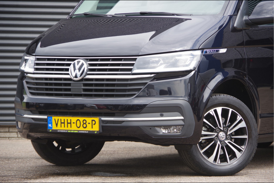Volkswagen Transporter 2.0 TDI L2 BULLI, 3-ZITS, 150PK AUT. LED, ADAPT. CRUISE, TREKHAAK, APPLE CARPLAY, NAVI, AIRCO, PARKEERSENSOREN, NL AUTO, NAP
