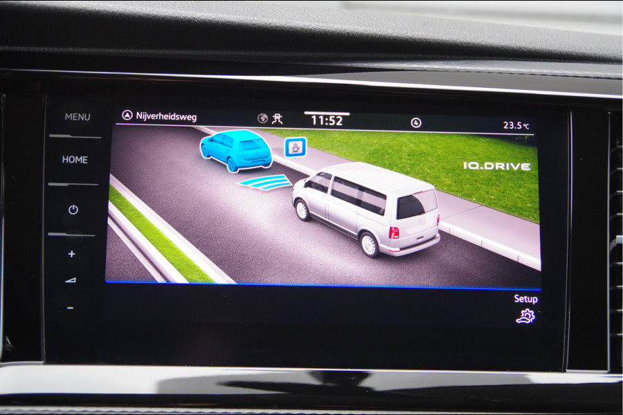 Volkswagen Transporter 2.0 TDI L2 BULLI, 3-ZITS, 150PK AUT. LED, ADAPT. CRUISE, TREKHAAK, APPLE CARPLAY, NAVI, AIRCO, PARKEERSENSOREN, NL AUTO, NAP