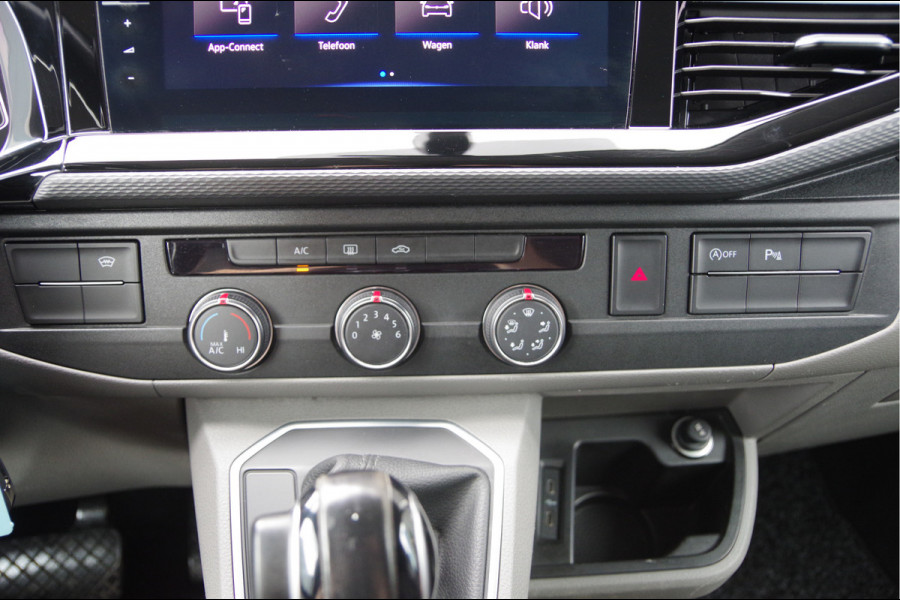 Volkswagen Transporter 2.0 TDI L2 BULLI, 3-ZITS, 150PK AUT. LED, ADAPT. CRUISE, TREKHAAK, APPLE CARPLAY, NAVI, AIRCO, PARKEERSENSOREN, NL AUTO, NAP