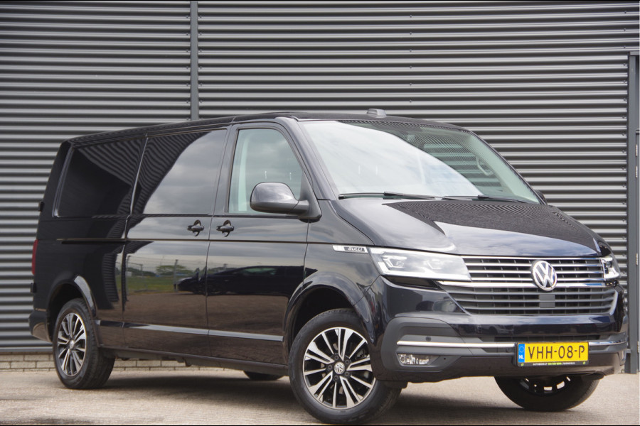 Volkswagen Transporter 2.0 TDI L2 BULLI, 3-ZITS, 150PK AUT. LED, ADAPT. CRUISE, TREKHAAK, APPLE CARPLAY, NAVI, AIRCO, PARKEERSENSOREN, NL AUTO, NAP