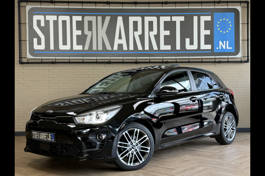Kia Rio 1.0 T-GDi MHEV Platinum Edition | Navi | Pano | Leder | 17 inch | ACC | Blindspot | 100% dealer onderhouden!