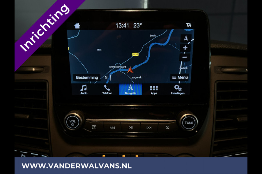 Ford Transit Custom 2.0 TDCI 131pk L1H1 Inrichting Euro6 Airco | Navigatie | Android Auto | LED Cruisecontrol, Stoelverwarming, Verwarmde voorruit, Parkeersensoren, Bijrijdersbank