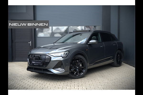 Audi e-tron 50 quattro S edition 71 kWh | S Line | Black Edition | Panoramadak | Memory Seats | Camera | Luchtvering | Adaptive Cruise Control | Keyless | Matrix LED | Leder | Stoelverwarming | NAP | BTW