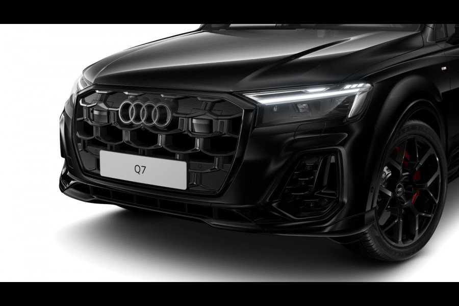 Audi Q7 55 TFSI e quattro Pro Line S 394pk Panoramadak | Omgevingscamera's | ACC | B&O | Vierwielbesturing | Sportstoelen Plus | leder interieur ruitpatroon, | Trekhaak | Keyless |