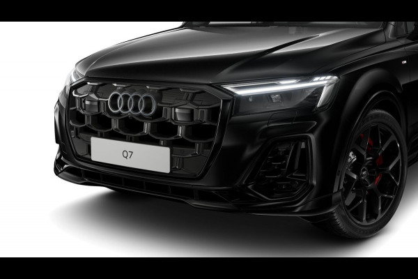 Audi Q7 55 TFSI e quattro Pro Line S 394pk Panoramadak | Omgevingscamera's | ACC | B&O | Vierwielbesturing | Sportstoelen Plus | leder interieur ruitpatroon, | Trekhaak | Keyless |