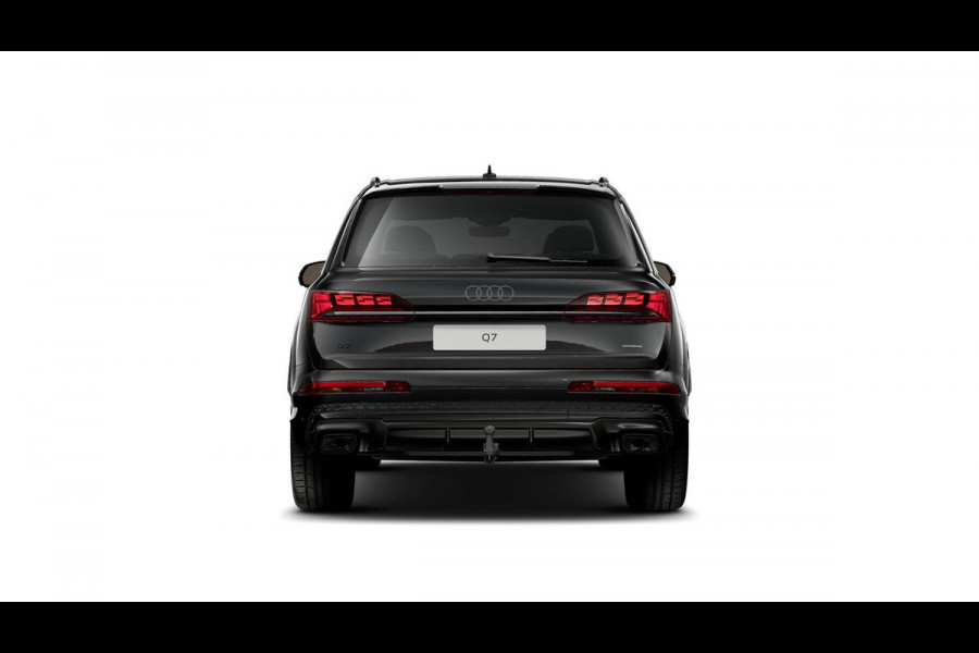 Audi Q7 55 TFSI e quattro Pro Line S 394pk Panoramadak | Omgevingscamera's | ACC | B&O | Vierwielbesturing | Sportstoelen Plus | leder interieur ruitpatroon, | Trekhaak | Keyless |
