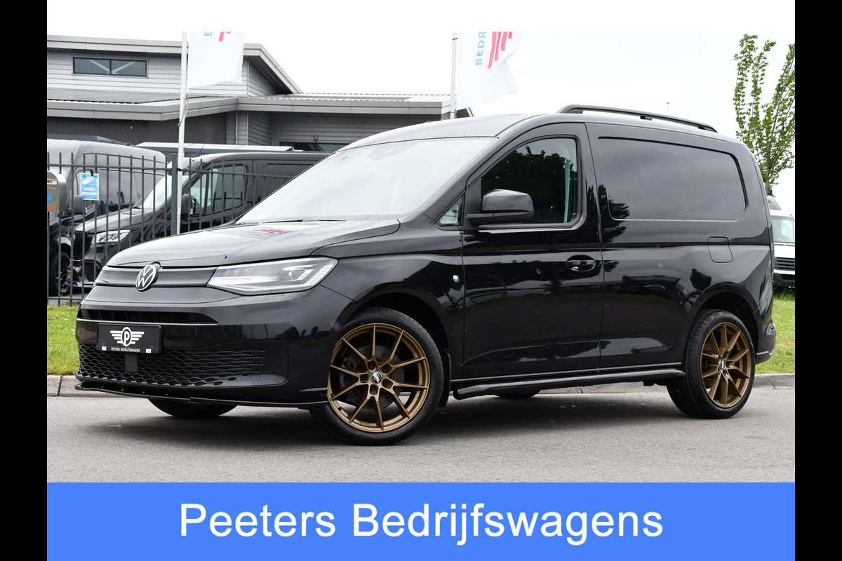 Volkswagen Caddy Cargo 2.0 TDI black Edition Camera, Cruise, Carplay, Stoelverwarming, Automaat, 122PK, Sensoren, LED, Multimedia, UNIEK! Volkswagen Caddy Cargo 2.0 TDI black Edition Camera, Cruise, Carplay, Stoelverwarming, Automaat, 122PK, Sensoren, LED, Multimedia, UNIEK!