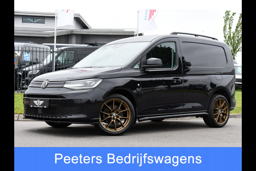 Volkswagen Caddy Cargo 2.0 TDI black Edition Camera, Cruise, Carplay, Stoelverwarming, Automaat, 122PK, Sensoren, LED, Multimedia, UNIEK!