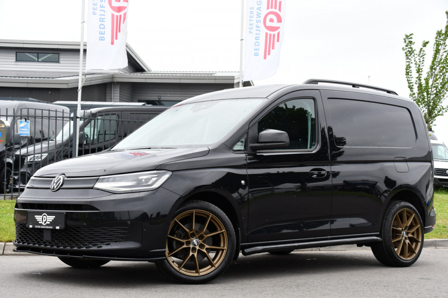 Volkswagen Caddy Cargo 2.0 TDI black Edition Camera, Cruise, Carplay, Stoelverwarming, Automaat, 122PK, Sensoren, LED, Multimedia, UNIEK!