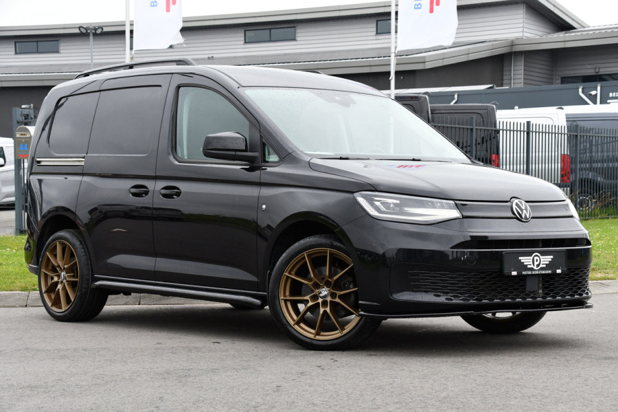 Volkswagen Caddy Cargo 2.0 TDI black Edition Camera, Cruise, Carplay, Stoelverwarming, Automaat, 122PK, Sensoren, LED, Multimedia, UNIEK!