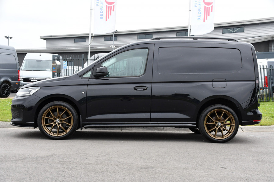 Volkswagen Caddy Cargo 2.0 TDI black Edition Camera, Cruise, Carplay, Stoelverwarming, Automaat, 122PK, Sensoren, LED, Multimedia, UNIEK!