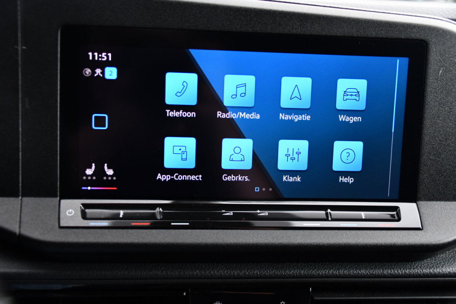 Volkswagen Caddy Cargo 2.0 TDI black Edition Camera, Cruise, Carplay, Stoelverwarming, Automaat, 122PK, Sensoren, LED, Multimedia, UNIEK!