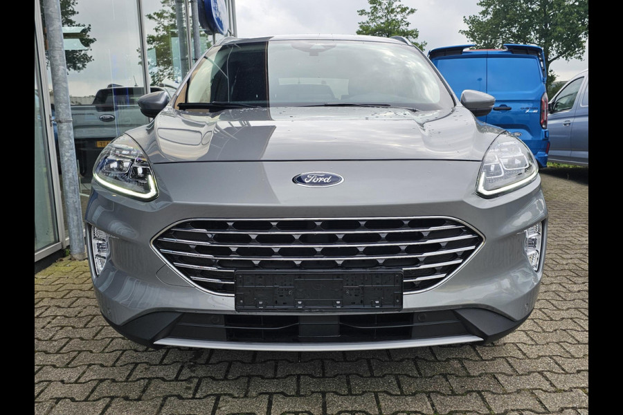 Ford Kuga 2.5 PHEV Titanium X 225pk | Winterpack | Elek. Achterklep | B&O Play | Half Leder | Michelin Cross Climate | 1.500kg Trekgewicht
