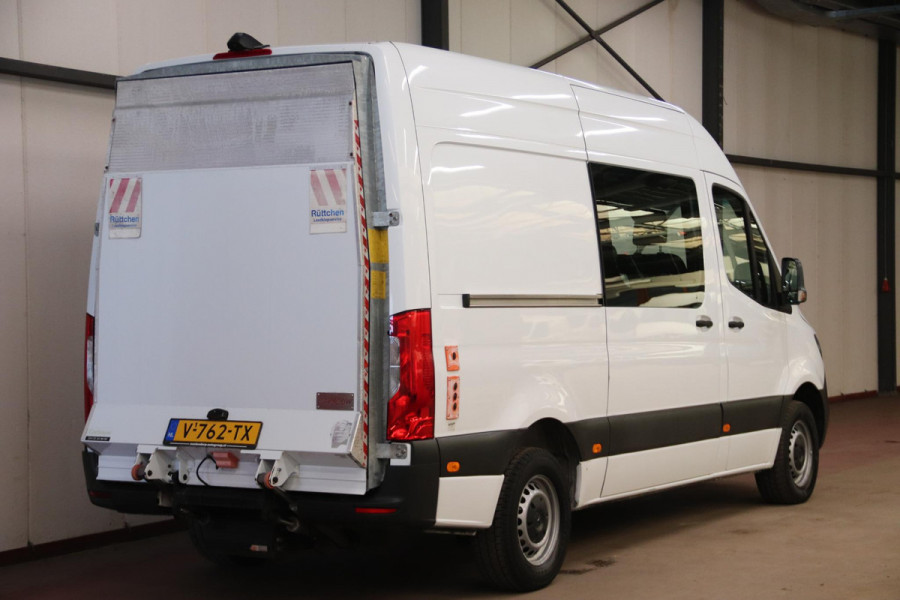 Mercedes-Benz Sprinter 314 CDI L2H2 AUTOMAAT DC DUBBEL CABINE LAADKLEP