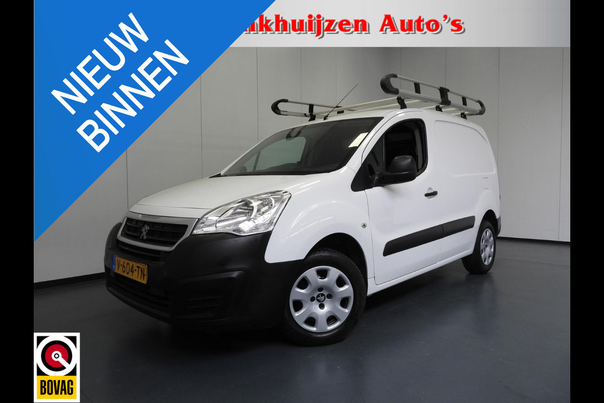 Peugeot Partner 120 1.6 BlueHDi 75 L1 Profit+ AIRCO/SCHUIFDEUR/TREKHAAK/IMPERIAAL! Peugeot Partner 120 1.6 BlueHDi 75 L1 Profit+ AIRCO/SCHUIFDEUR/TREKHAAK/IMPERIAAL!