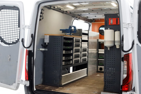 Mercedes-Benz Sprinter 316 CDI 163pk L2H1 7G Automaat Servicewagen LED/2x Schuifdeur/Trekhaak 3500kg 03-2019